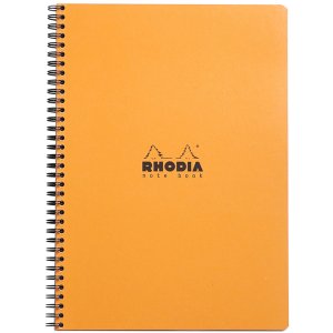 Rhodia notepad double spiral A4 lined