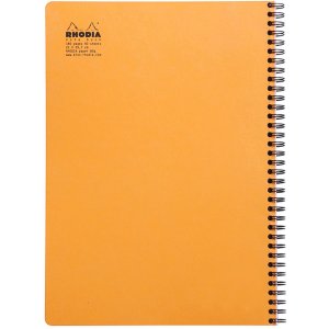 Rhodia notepad double spiral A4 lined