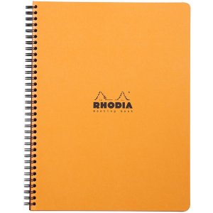 Meeting Book Rhodia Classic, A4 + 22,5x29,7cm, 80 sheets,...