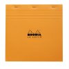 Block Le Carré square Rhodia, 5,2x7,5 cm, 80 sheets, checkered