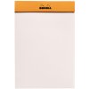 Rhodia Block stapled 8,5x12 cm 70 sheets blank 90g - Black