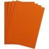 25 sheets of clay paper a4 red-orange