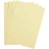 25 sheets of clay paper a4 straw yellow