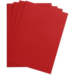 Photo cardboard a4 high red 25 sheets