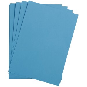 Photo cardboard a4 medium blue 25 sheets