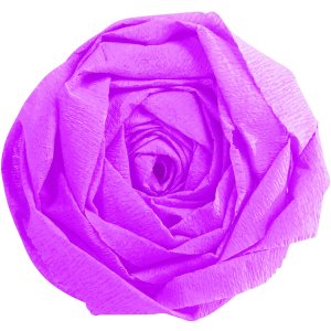 roll crepe paper in fuchsia - 95103C Clairefontaine