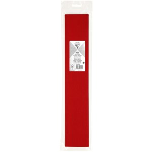 roll crepe paper in red - 95106C Clairefontaine