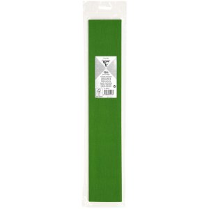 roll crepe paper in green - 95121C Clairefontaine