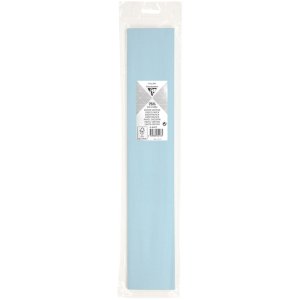 roll crepe paper in azure - 95127C Clairefontaine