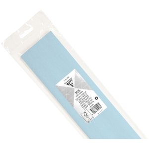 roll crepe paper in azure - 95127C Clairefontaine