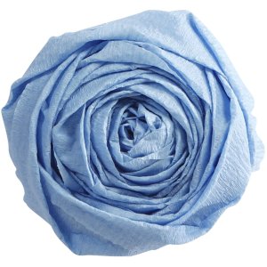 roll crepe paper in azure - 95127C Clairefontaine