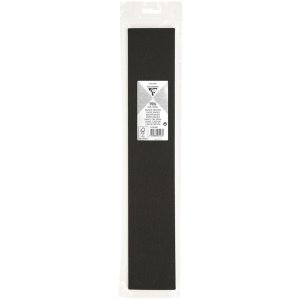 roll crepe paper in black - 95129C Clairefontaine