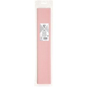 roll crepe paper in light pink - 95133C Clairefontaine