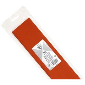 roll crepe paper in orange - 95158C Clairefontaine