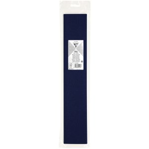 roll crepe paper in dark blue - 95163C Clairefontaine