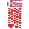 HERMA decorative labels "Red Hearts" - DECOR