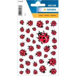 decorative labels "Ladybug" - DECOR