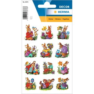 HERMA decorative labels "Easter Bunnies" - 3...