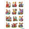 HERMA decorative labels "Easter Bunnies" - 3 sheets