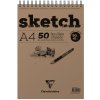 Sketchpad SKETCH paper, DIN A4 21x29,7cm, 50 sheets, 90g