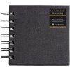 Sketchbook square Goldline, 10x10cm, 140g - Black