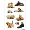 decorative labels "Puppies" - DECOR