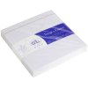 VERGÉ envelopes rills white 140x140 mm - 22000L