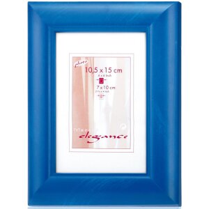 Picture frame RAMATUELLE - 24x30 cm blue, wood