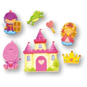 Wall Sticker Childrens Room Motif Fairytale Castle