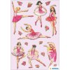 HERMA decorative labels "Ballerina" - beaded