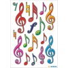 HERMA decorative labels "Musical Notes" - with jewels