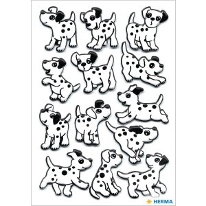 HERMA Dalmatian Puppy Stickers