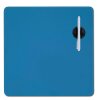 steel-blue magnetic glass panel DRY ERASE 38x38 cm