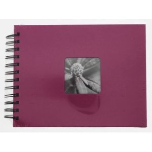 spiral album Fine Art pink 24x17 cm