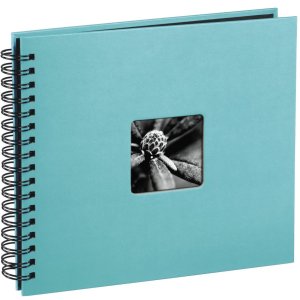 Fine Art Spiral Bound Album, 36 x 32 cm, 50 black pages,...