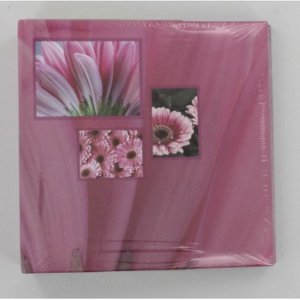 Singo 200 photos insert album 10x15 cm pink