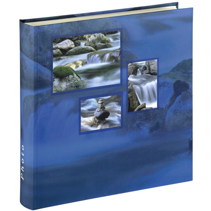 Hama jumbo photo album Singo blue 30x30 cm 100 white sides