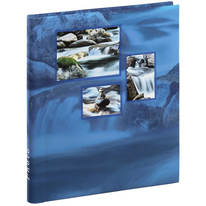 SINGO self-adhesive photo album blue 28x31 cm