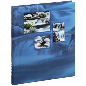 SINGO self-adhesive photo album blue 28x31 cm