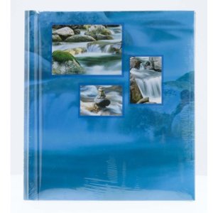 SINGO self-adhesive photo album blue 28x31 cm