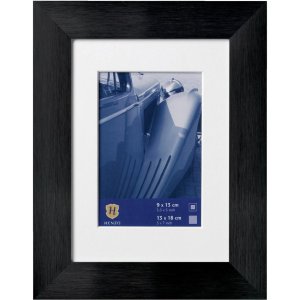 Picture frame LUZERN - aluminium 13x18 cm black