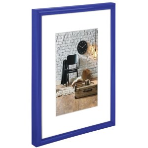 plastic frame Sevilla 10x15 cm blue