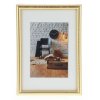 plastic frame Sevilla 10x15 cm gold