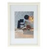 plastic frame Sevilla 10x15 cm white