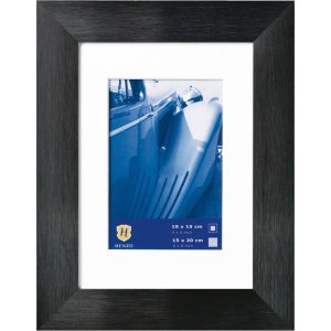 Picture frame LUZERN aluminium 6"x8" black