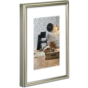 plastic frame Sevilla 13x18 cm grey