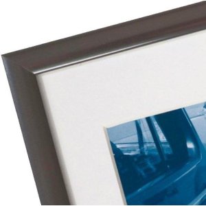 Picture frame Portofino 4"x6" in steel-grey