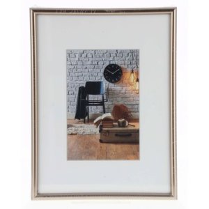 plastic frame Sevilla 18x24 cm grey