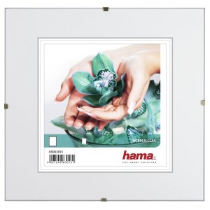 Hama Frameless Picture Holder normal glass 20x20 cm