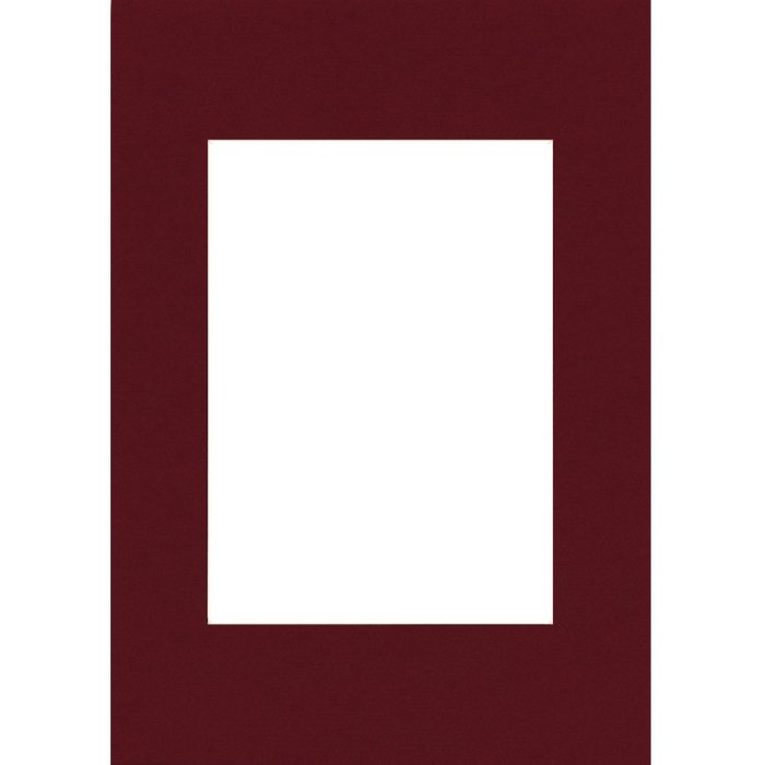 Premium Passe-Partout, brick-red, 20 x 28 cm